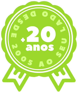 20 ANOS Badge